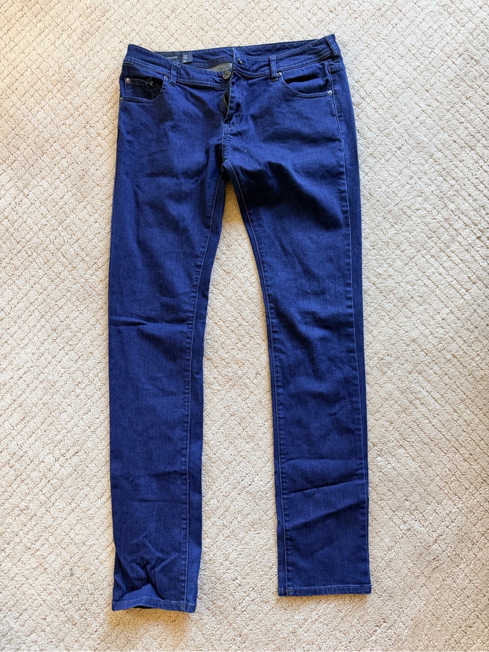 A/X Armani Exchange Women's Skinny Jeans - Dark Blue